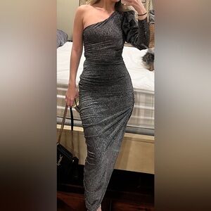 LPA silver dress